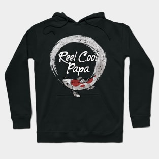 Reel Cool Papa Fisherman Father's Day Fishing Hoodie